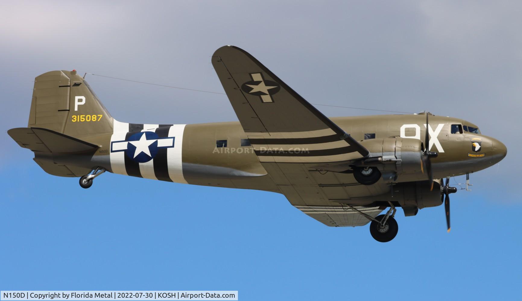 N150D, 1944 Douglas DC3C-S1C3G (C-47A) C/N 20195, OSH 22 zx