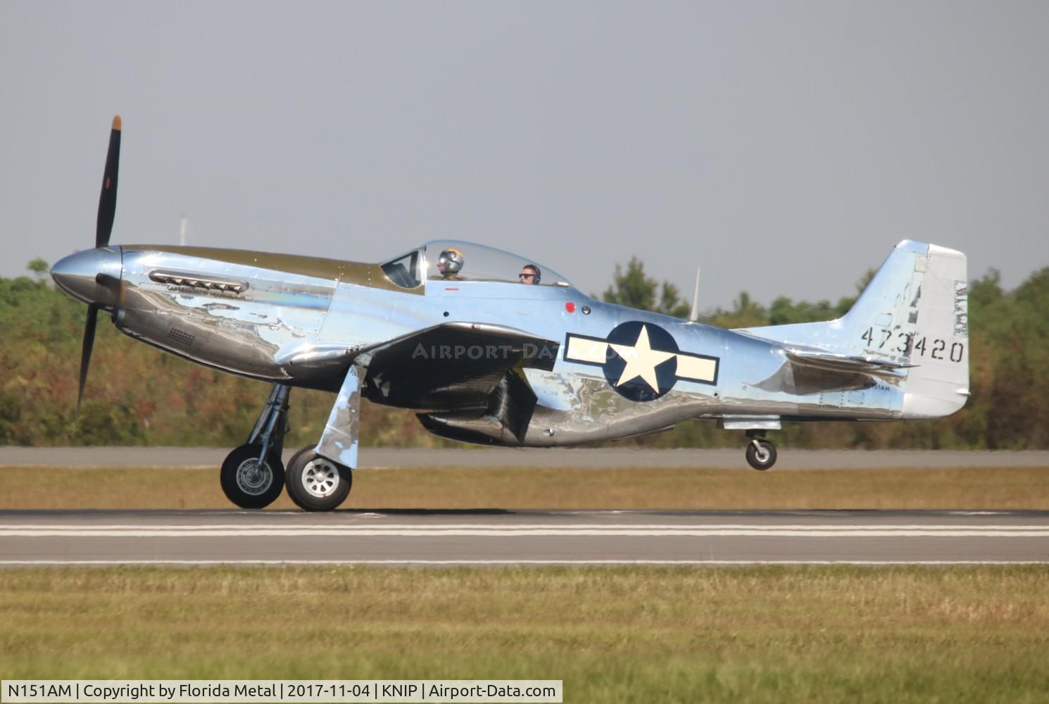 N151AM, 1944 North American P-51D Mustang C/N 122-39879, P-51D zx