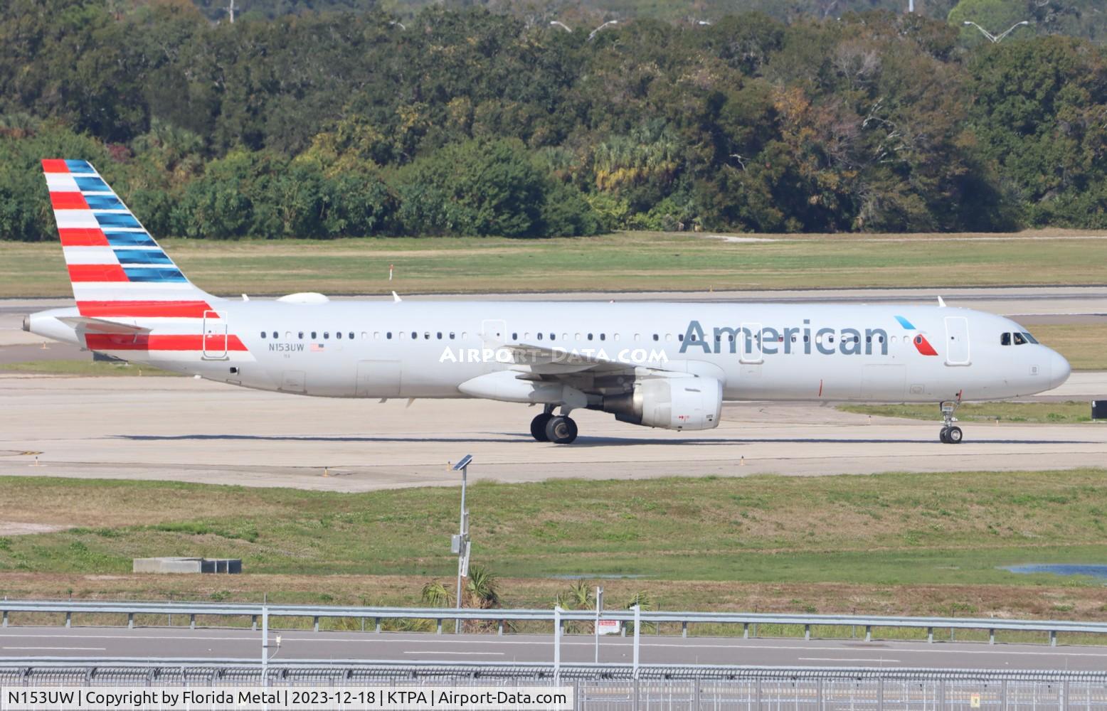 N153UW, 2013 Airbus A321-211 C/N 5594, AAL A321 zx KCLT-TPA