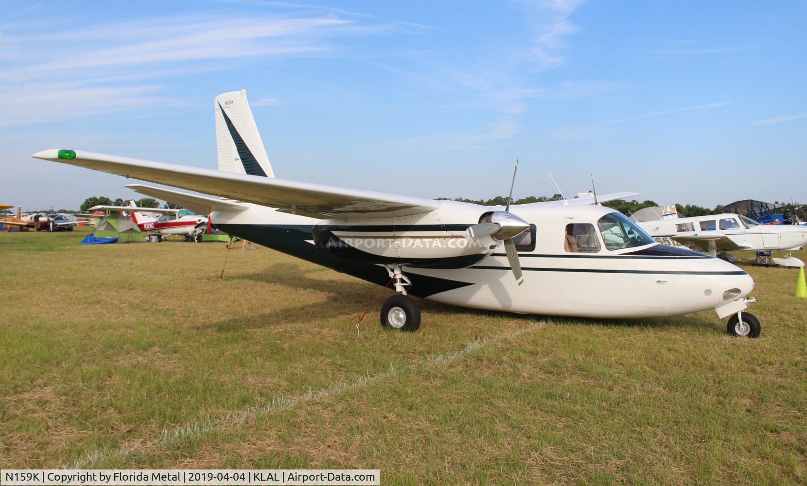 N159K, 1959 Aero Commander 500 C/N 751, Sun N Fun 2019 zx LAL