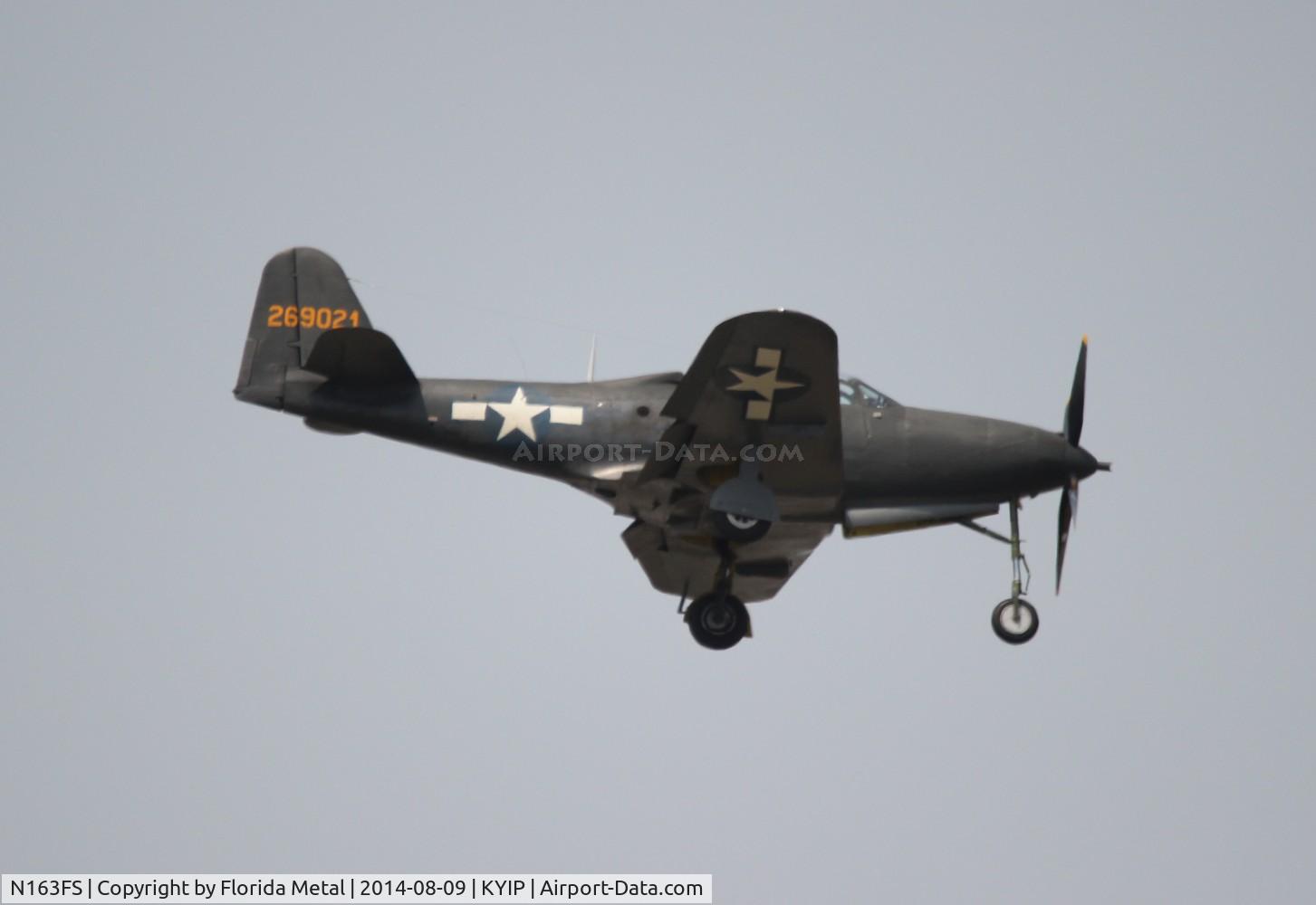 N163FS, 1943 Bell P-63C-5 Kingcobra C/N 33-91, Thunder Over Michigan 2014 zx