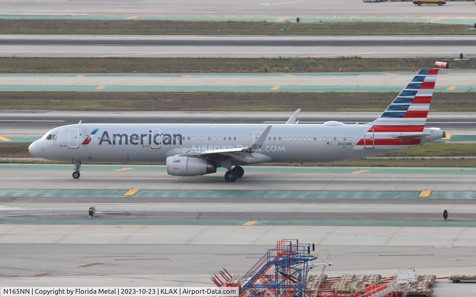 N165NN, 2016 Airbus A321-231 C/N 6956, AAL A321 zx LAX-MCO
