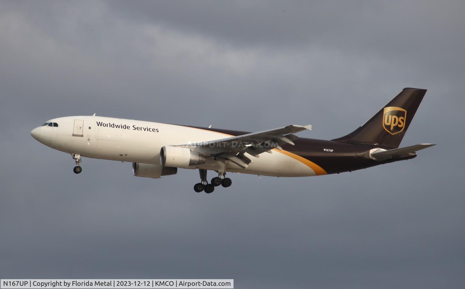 N167UP, 2005 Airbus A300F4-622R C/N 0862, UPS A300 zx ONT-MCO