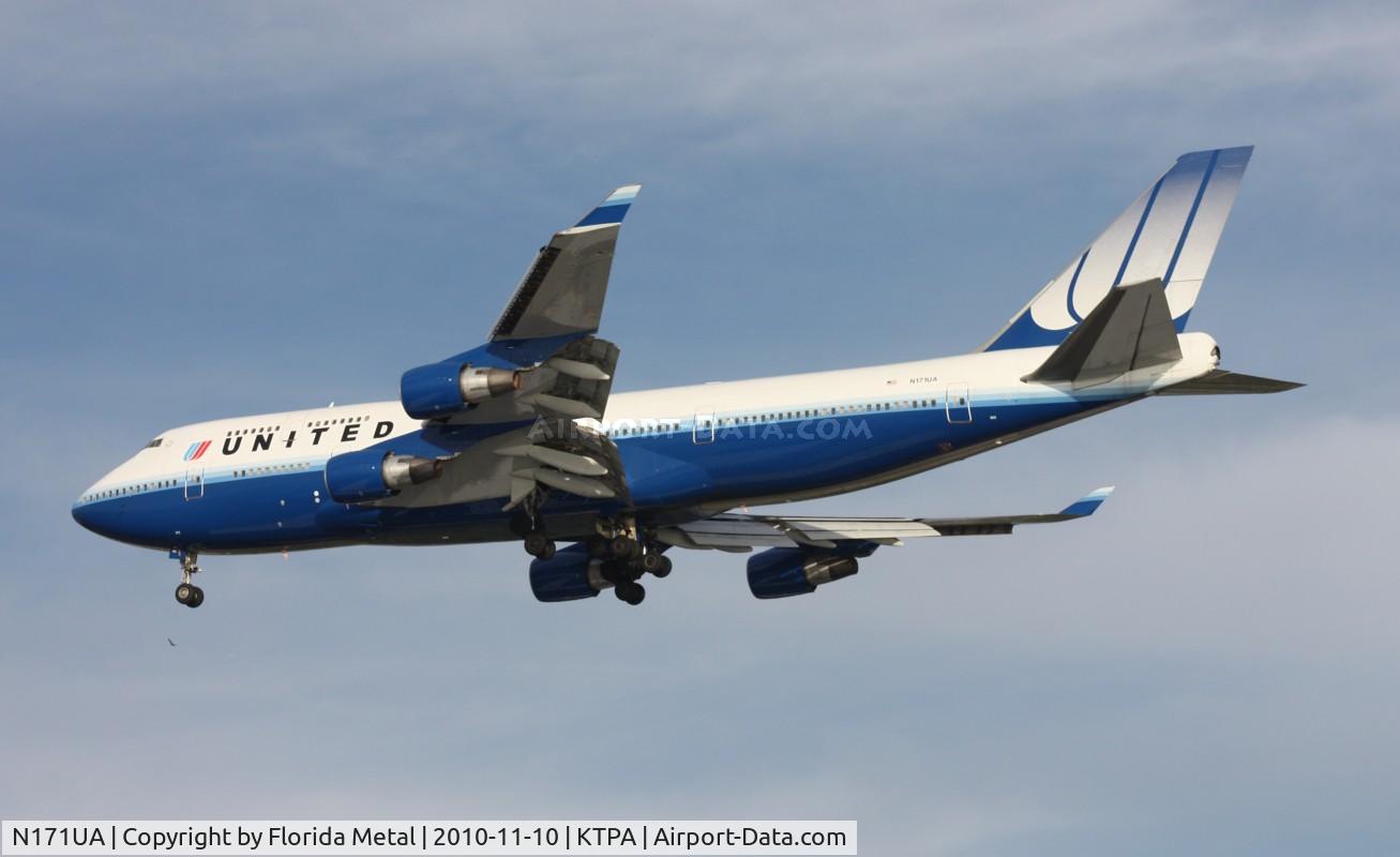 N171UA, 1989 Boeing 747-422 C/N 24322, TPA zx