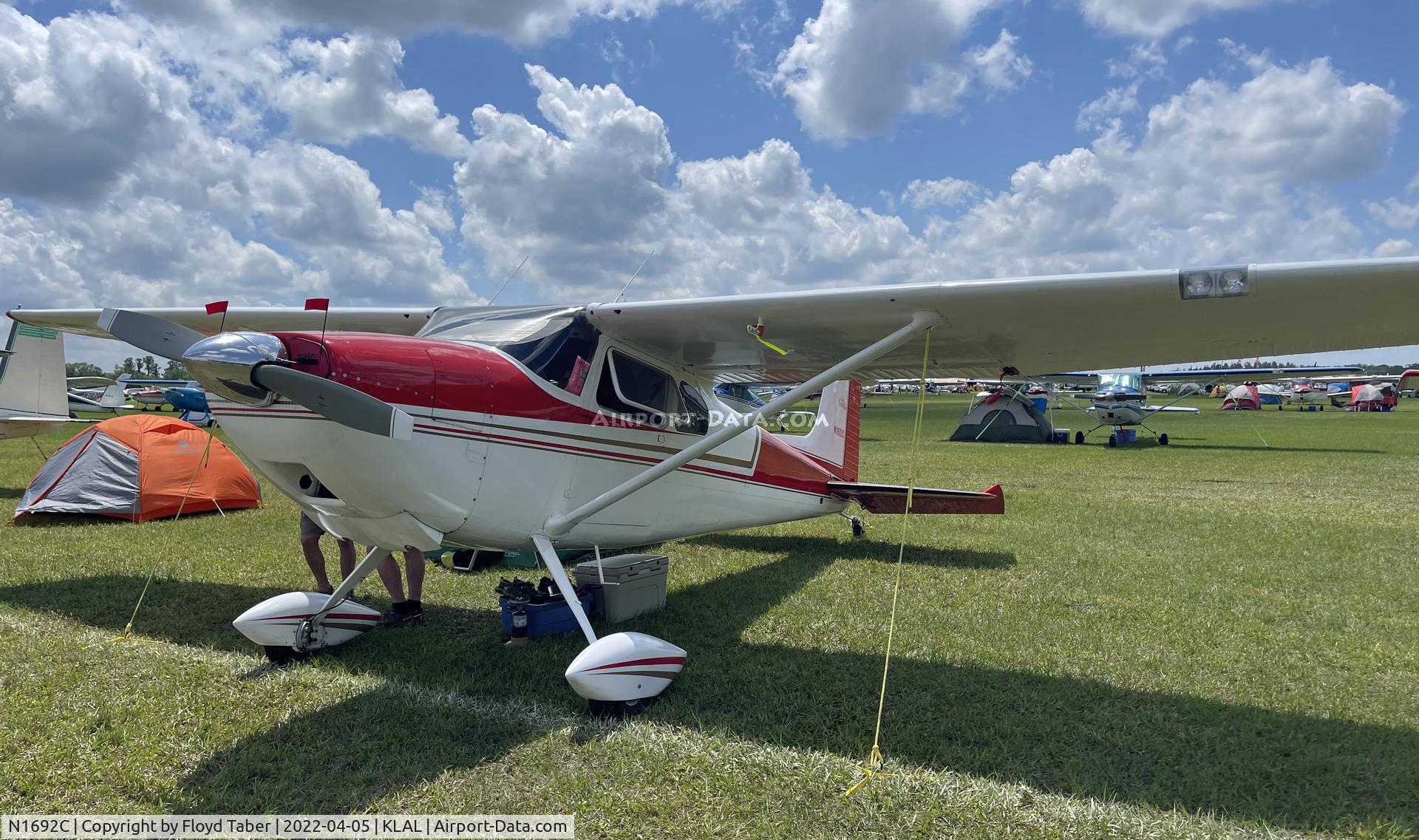 N1692C, 1953 Cessna 180 C/N 30392, SUN N FUN 2022