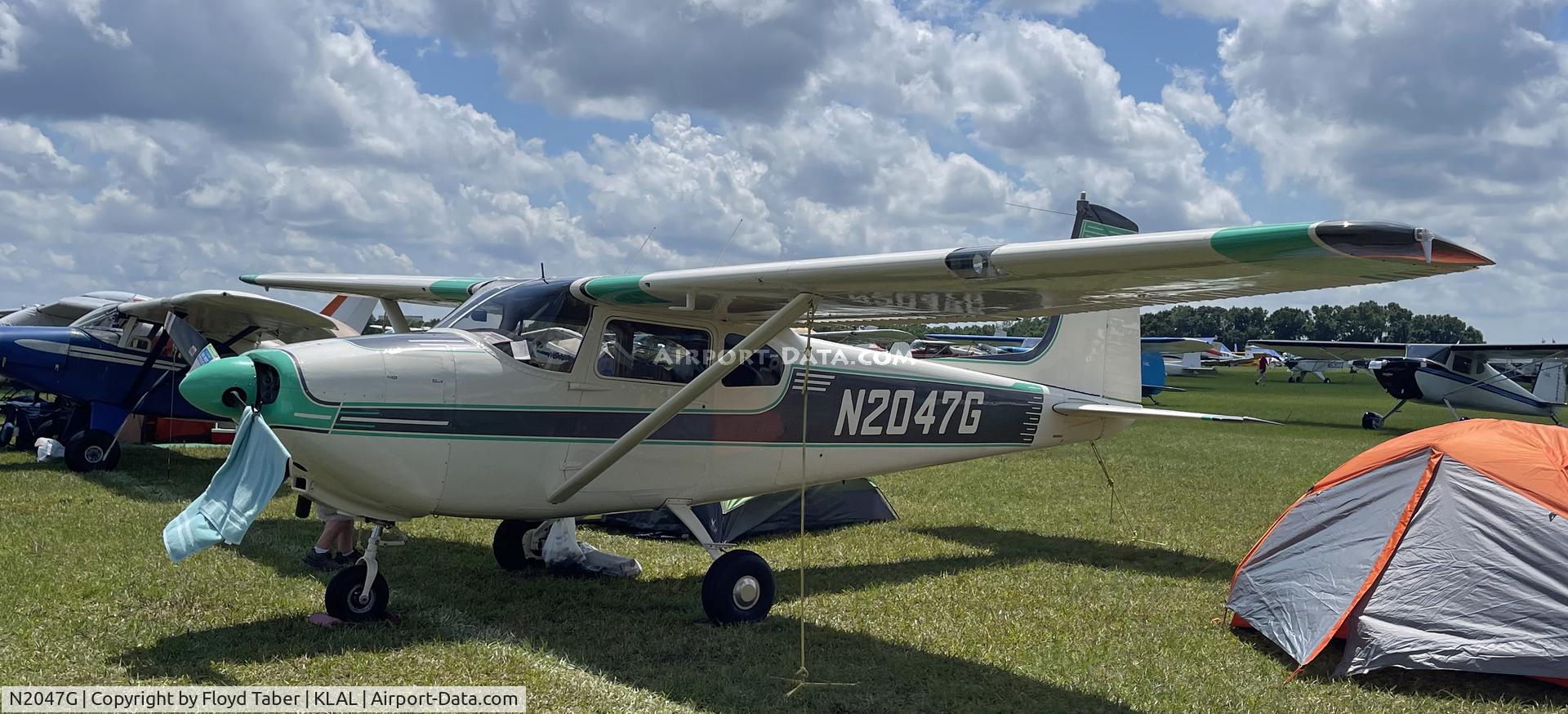 N2047G, 1958 Cessna 182A Skylane C/N 51347, SUN N FUN 2022