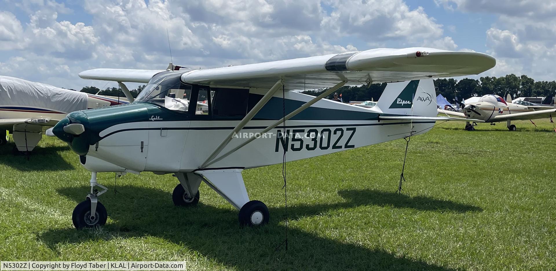 N5302Z, 1961 Piper PA-22-108 Colt C/N 22-9005, SUN N FUN 2022