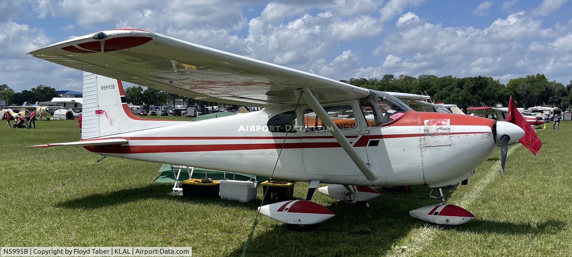 N5995B, 1956 Cessna 182A Skylane C/N 33995, SUN N FUN 2022