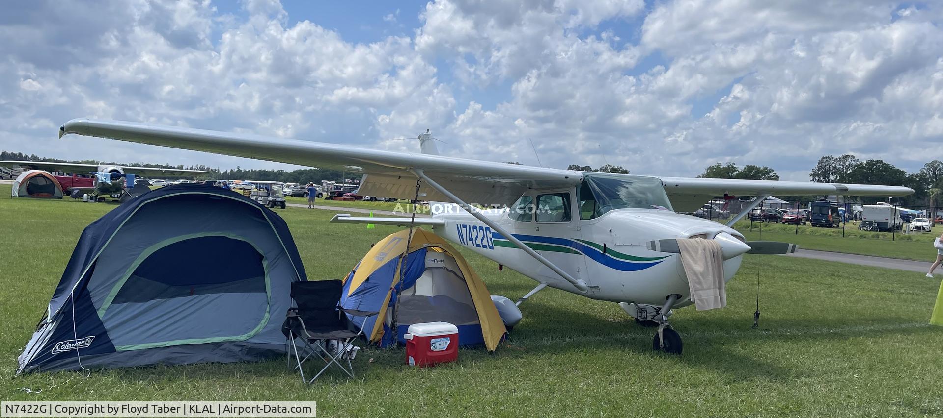 N7422G, 1970 Cessna 172K Skyhawk C/N 17259122, SUN N FUN 2022