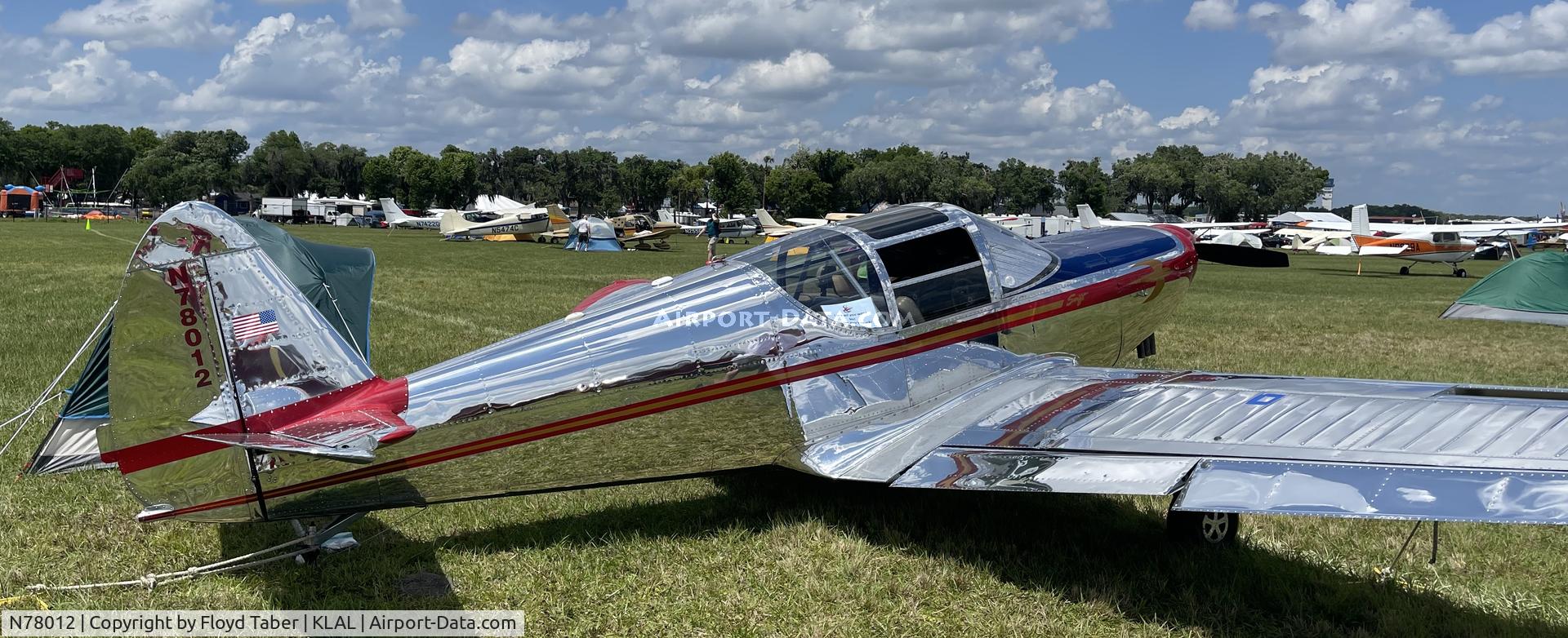 N78012, 1946 Globe GC-1B Swift C/N 2012, SUN N FUN 2022