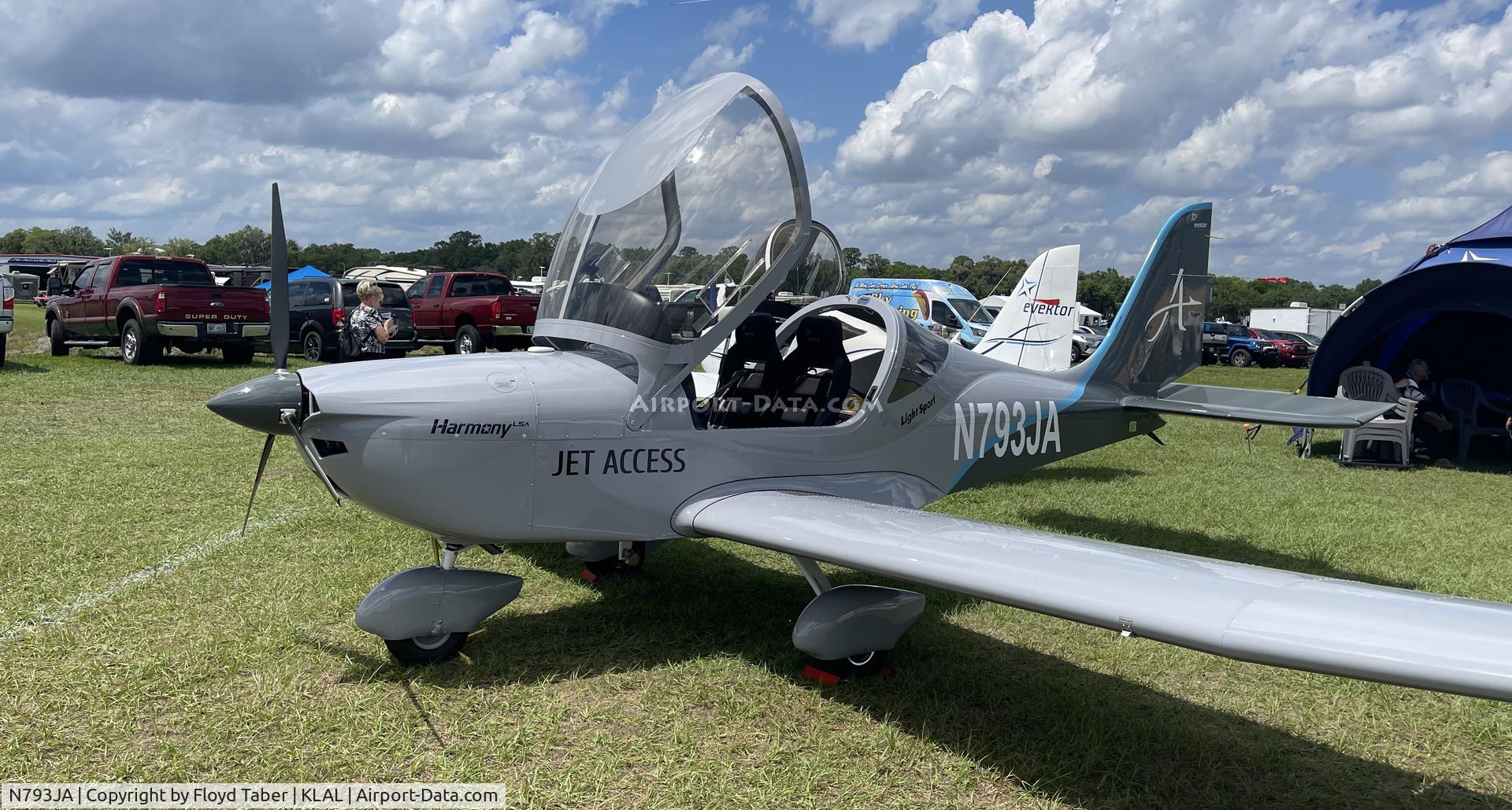 N793JA, 2021 Evektor-Aerotechnik Harmony LSA C/N 2021 2149, SUN N FUN 2022