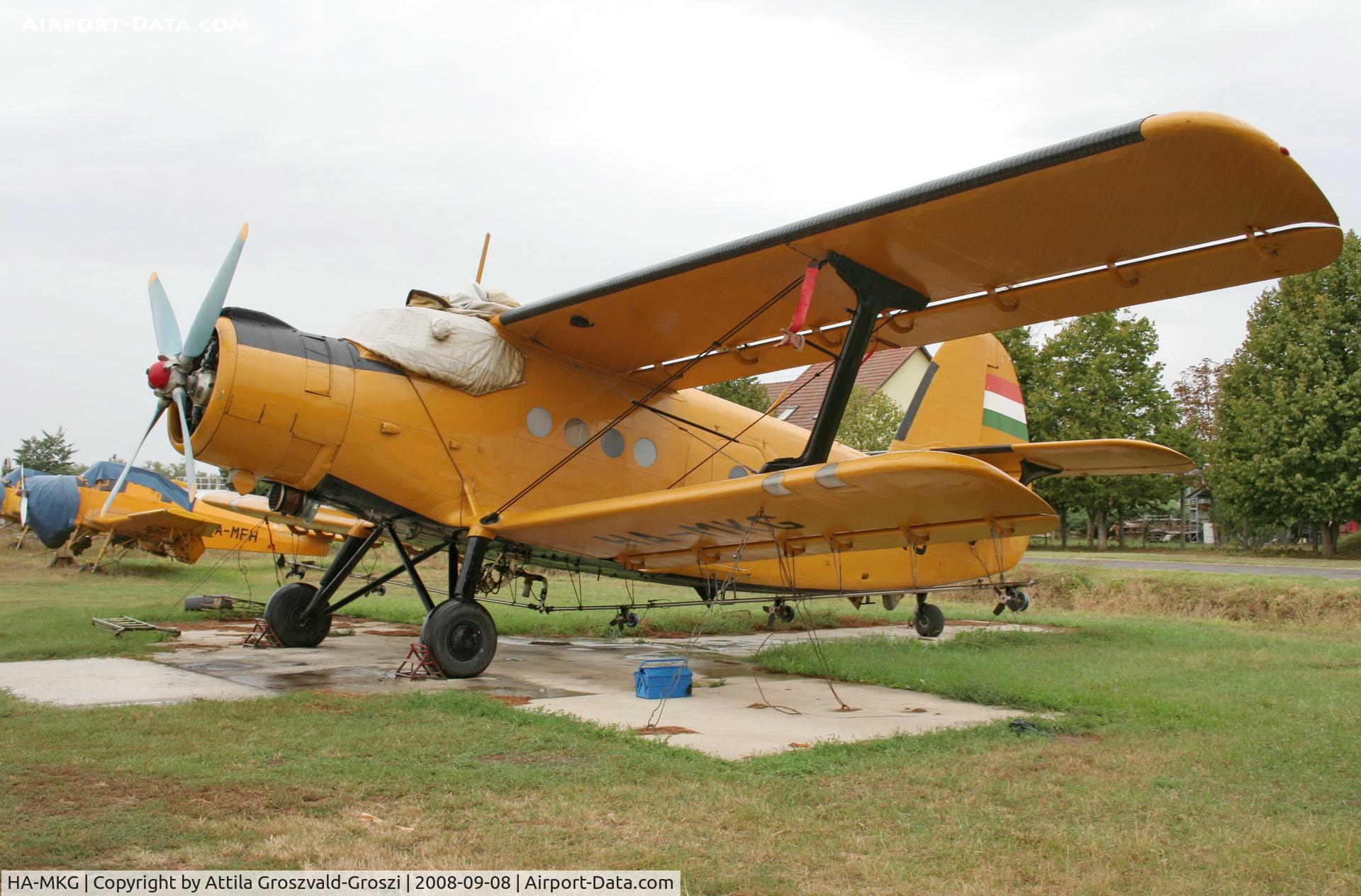 HA-MKG, 1974 PZL-Mielec AN-2R C/N 1G158-12, Telekgerendás off Airport, Hungary