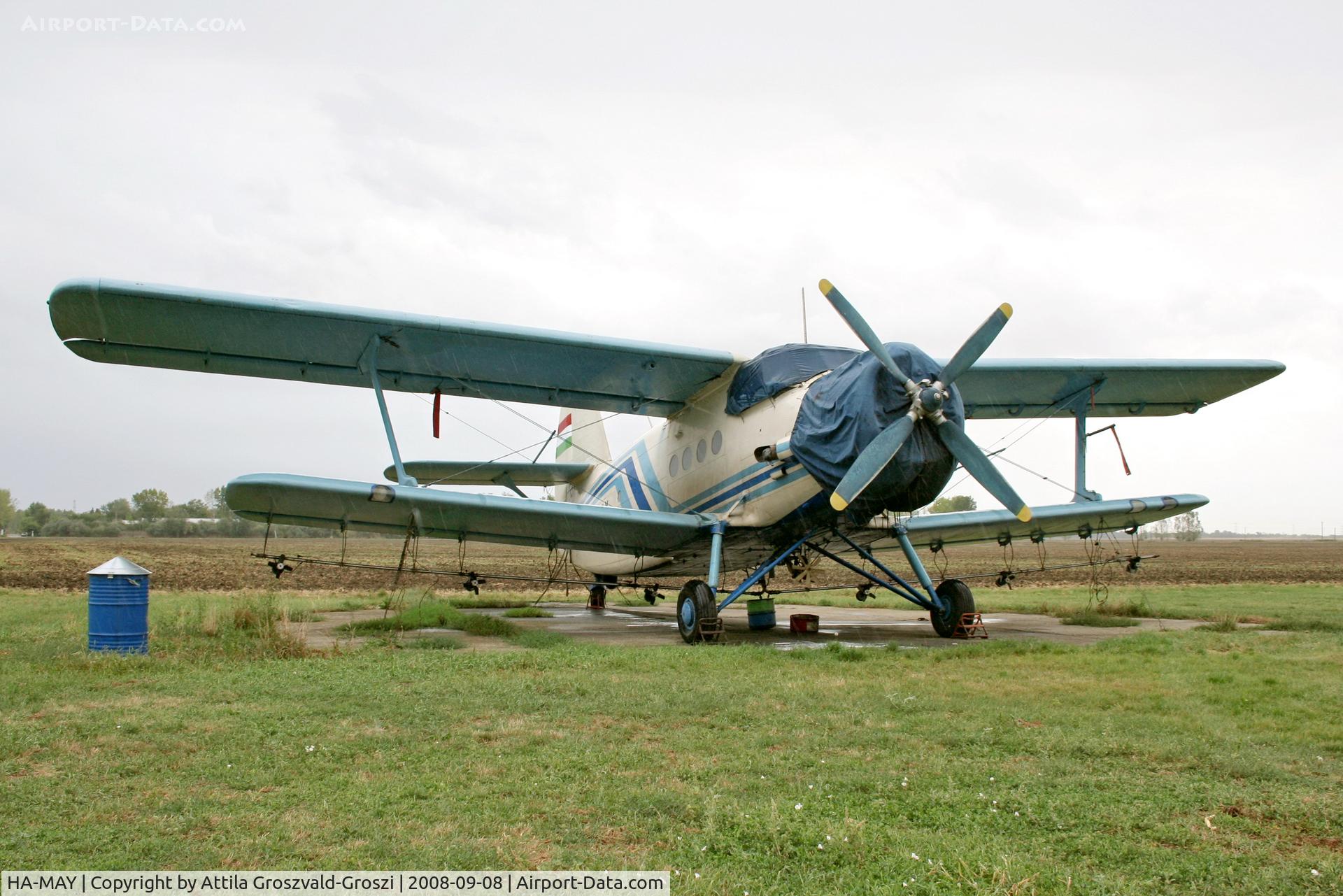 HA-MAY, 1979 PZL-Mielec An-2R C/N 1G185-40, Telekgerendás off Airport, Hungary