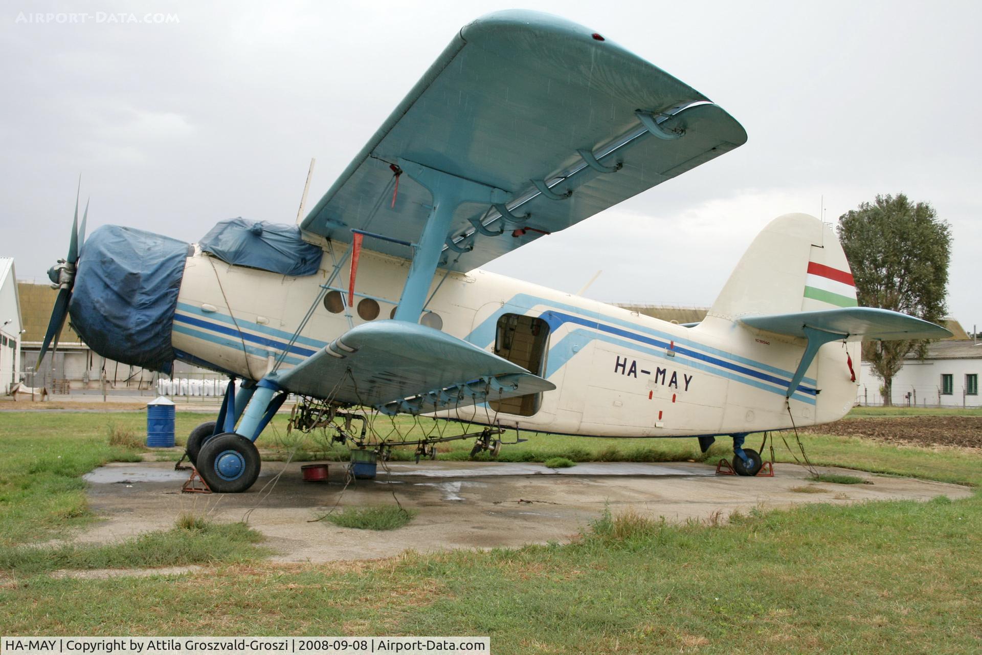 HA-MAY, 1979 PZL-Mielec An-2R C/N 1G185-40, Telekgerendás off Airport, Hungary