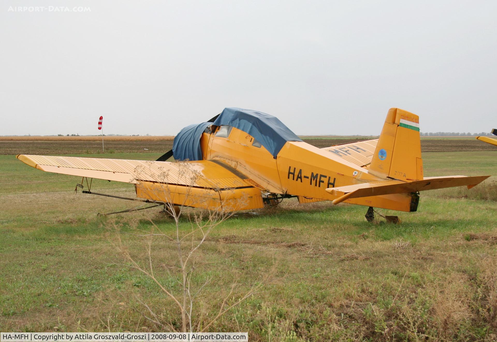 HA-MFH, Let Z-37P Cmelak C/N 17-07, Telekgerendás off Airport, Hungary