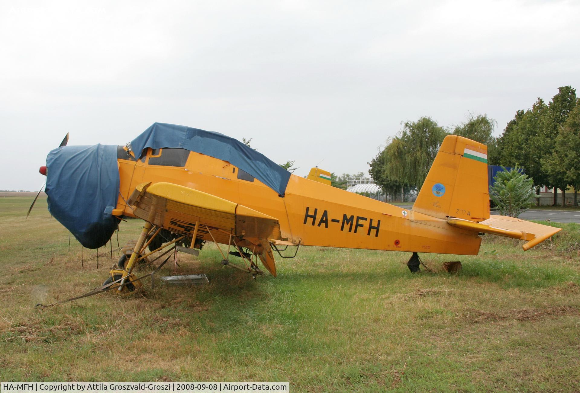 HA-MFH, Let Z-37P Cmelak C/N 17-07, Telekgerendás off Airport, Hungary