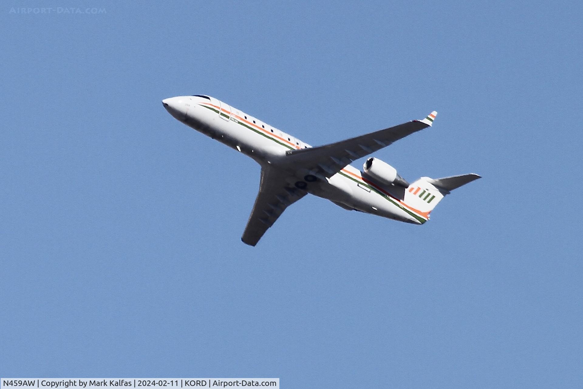 N459AW, 2003 Bombardier CRJ-200LR (CL-600-2B19) C/N 7863, CRJ2 Air Wisconsin/ American Eagle BOMBARDIER INC CL-600-2B19 N459AW AWI6091 ORD-FNT