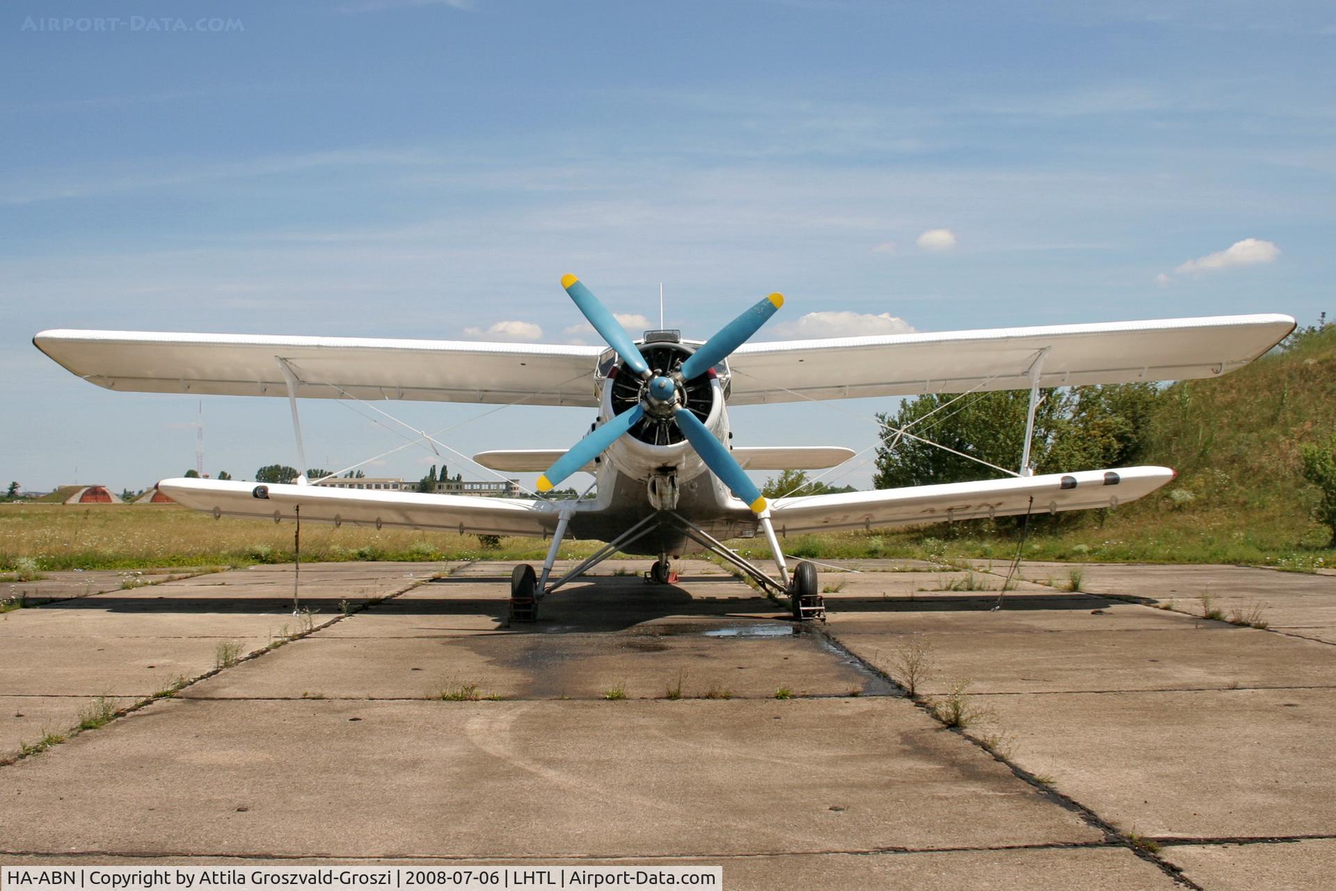 HA-ABN, PZL-Mielec An-2TD C/N 1G152-47, LHTL - Tököl Airport, Hungary