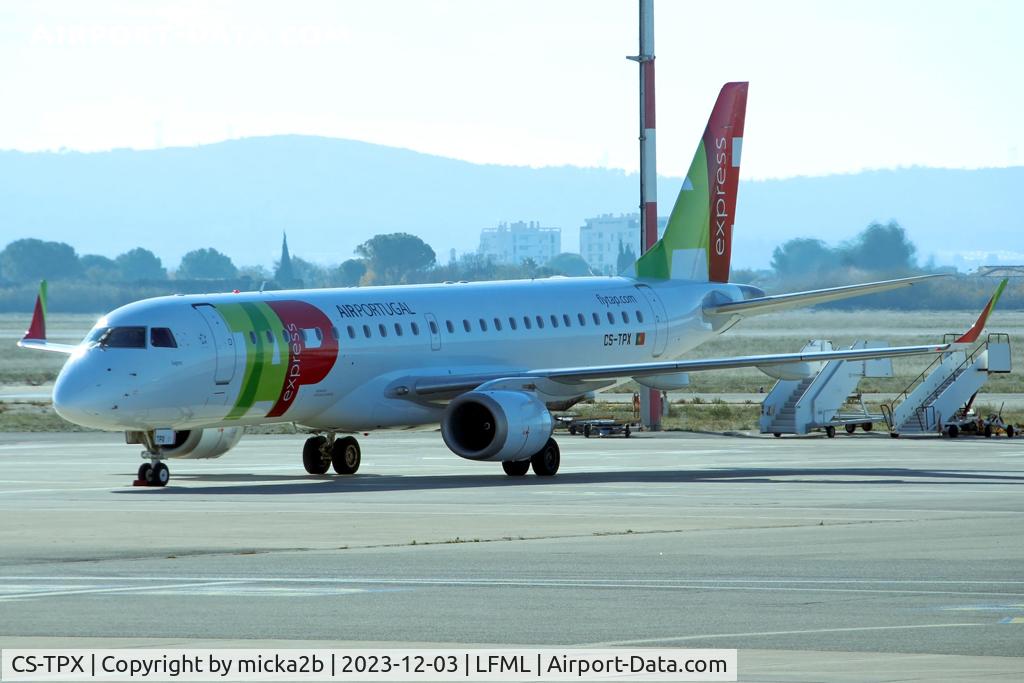 CS-TPX, 2008 Embraer 190AR (ERJ-190-100IGW) C/N 19000241, Parked