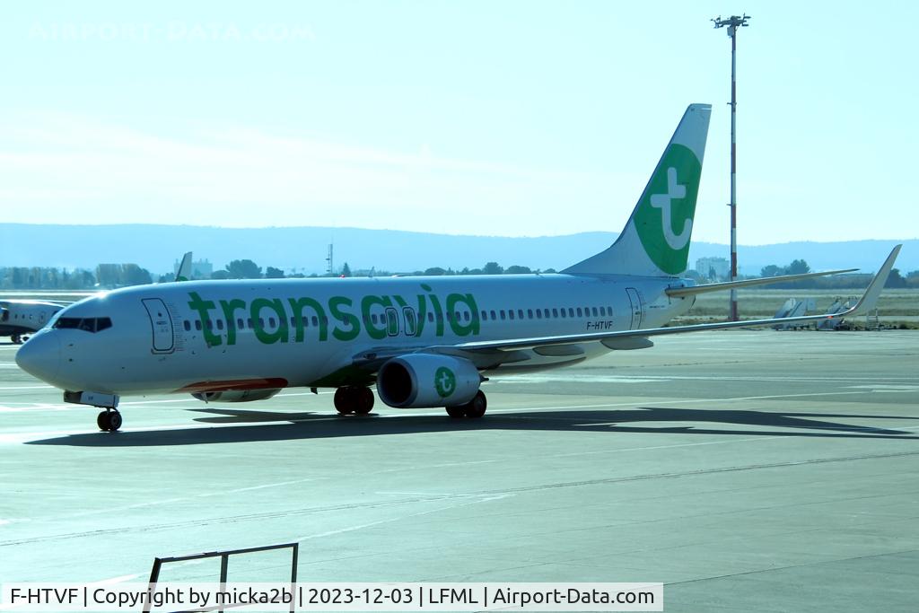 F-HTVF, 2017 Boeing 737-8K2 C/N 62160, Taxiing