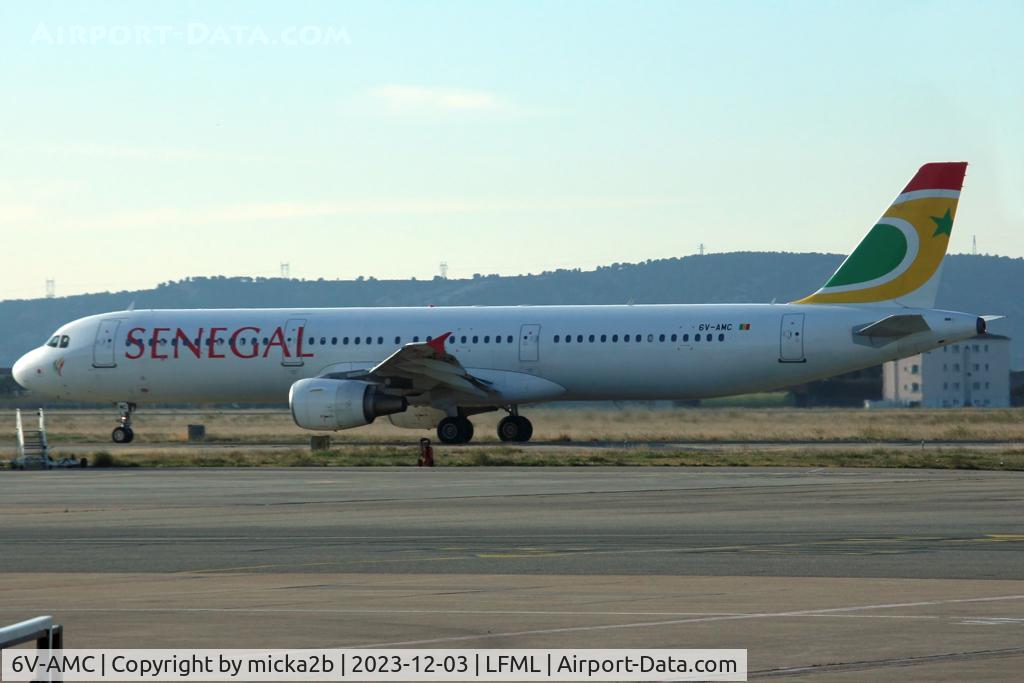 6V-AMC, 2002 Airbus A321-213 C/N 1881, Taxiing