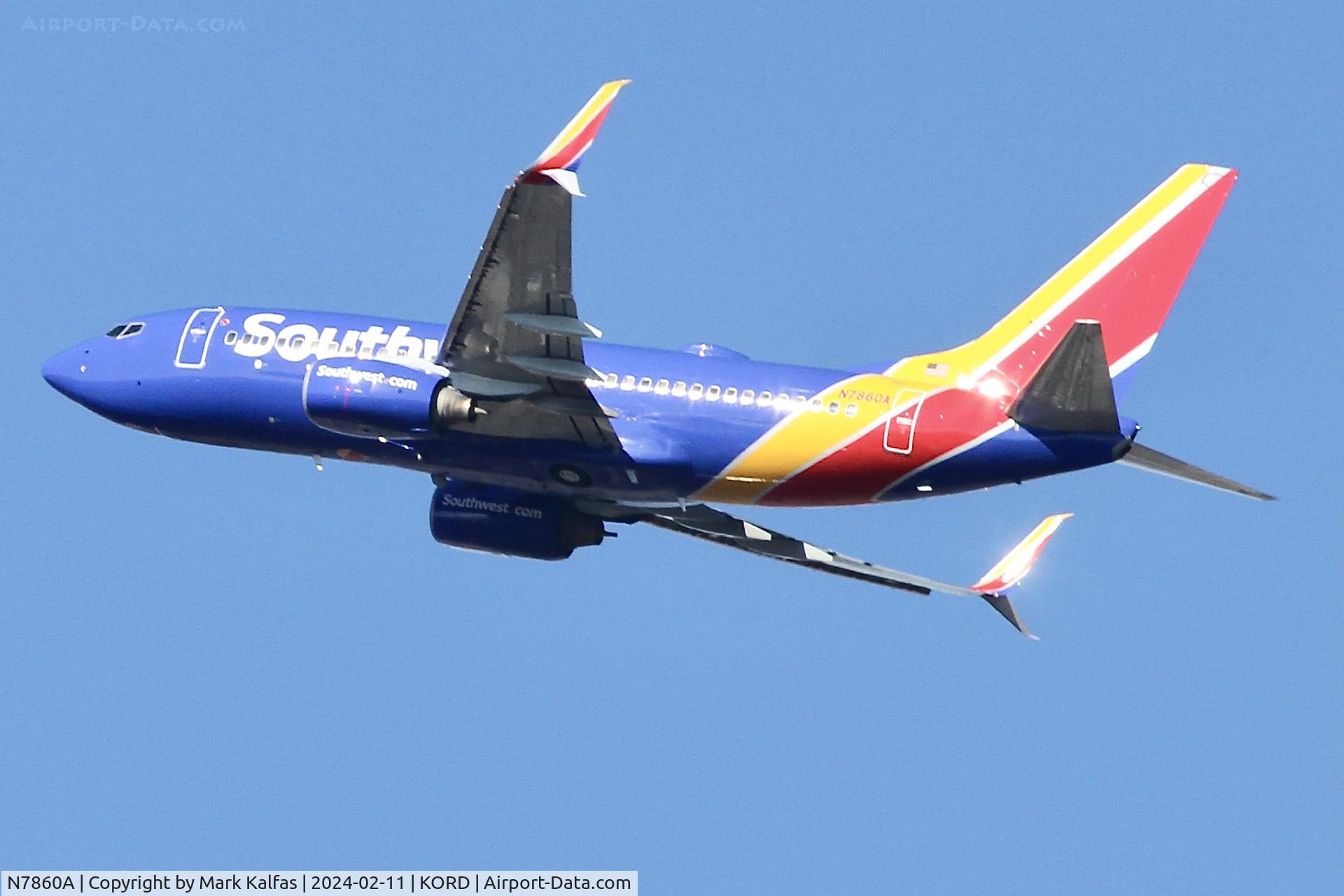 N7860A, 2005 Boeing 737-79P C/N 29362, B737 Southwest Airlines BOEING 737-79P N7860A SWA2015 ORD-LAX