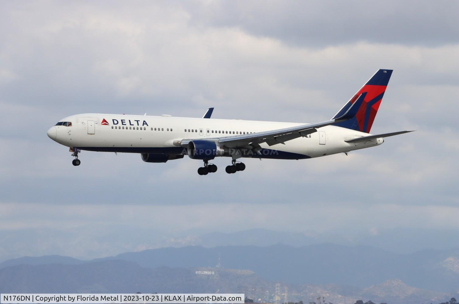 N176DN, 1990 Boeing 767-332 C/N 25061, DAL 763 zx JFK-LAX