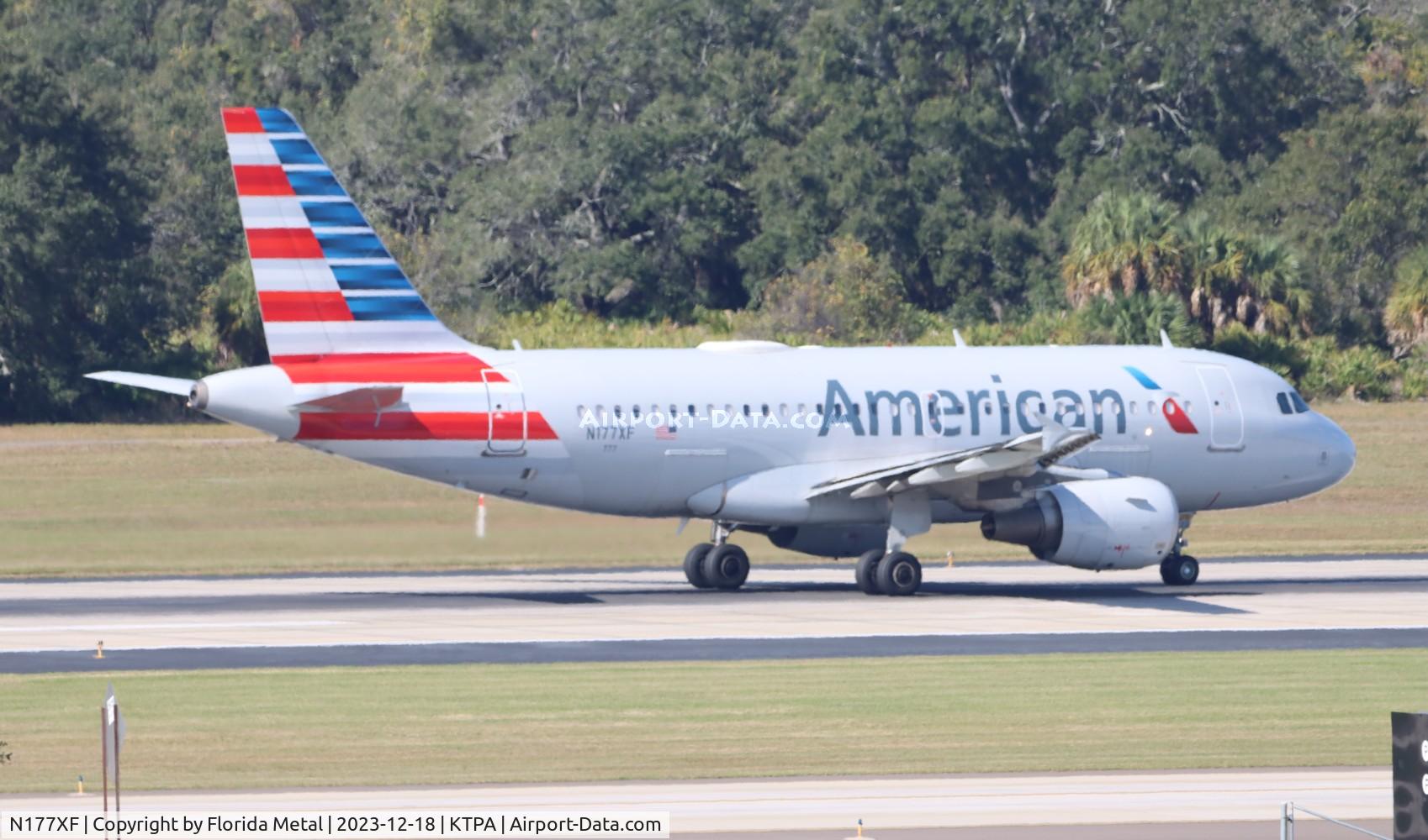 N177XF, 2006 Airbus A319-112 C/N 2836, AAL A319 zx TPA-DCA