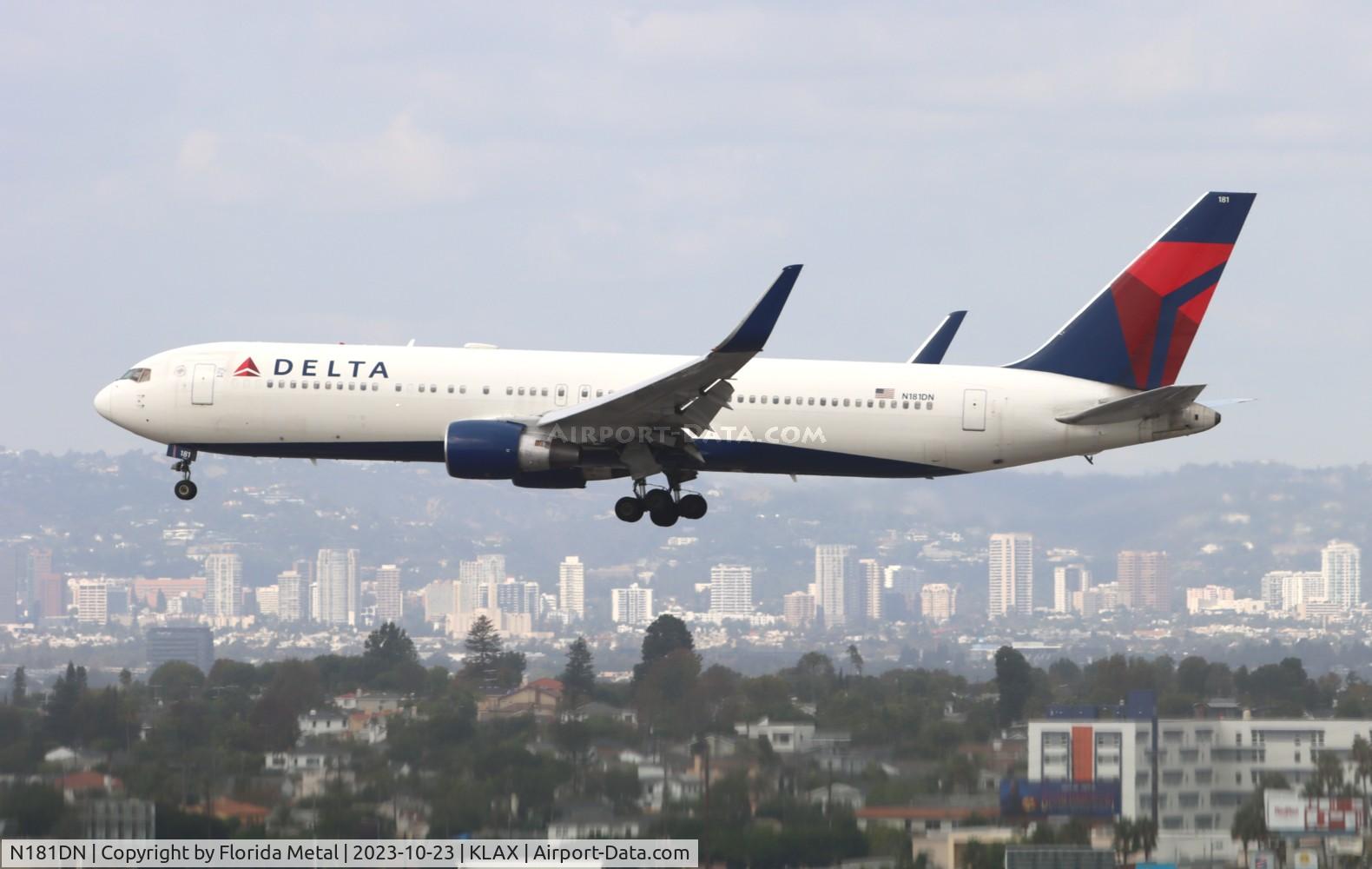 N181DN, 1992 Boeing 767-332 C/N 25986, DAL 763 zx ATL-LAX
