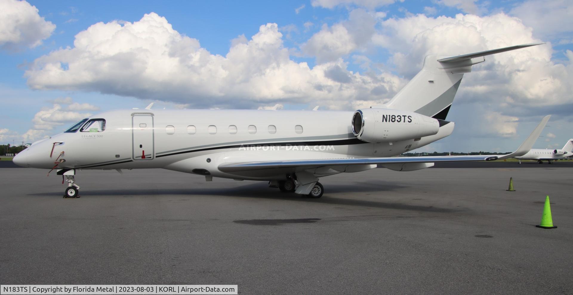 N183TS, 2018 Embraer EMB-550 (Legacy 500) C/N 55000090, Legacy 500 zx