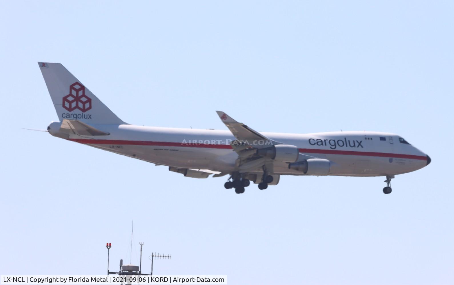 LX-NCL, 2006 Boeing 747-4EVF/ER/SCD C/N 35170, CLX 747-400F zx IAH-ORD