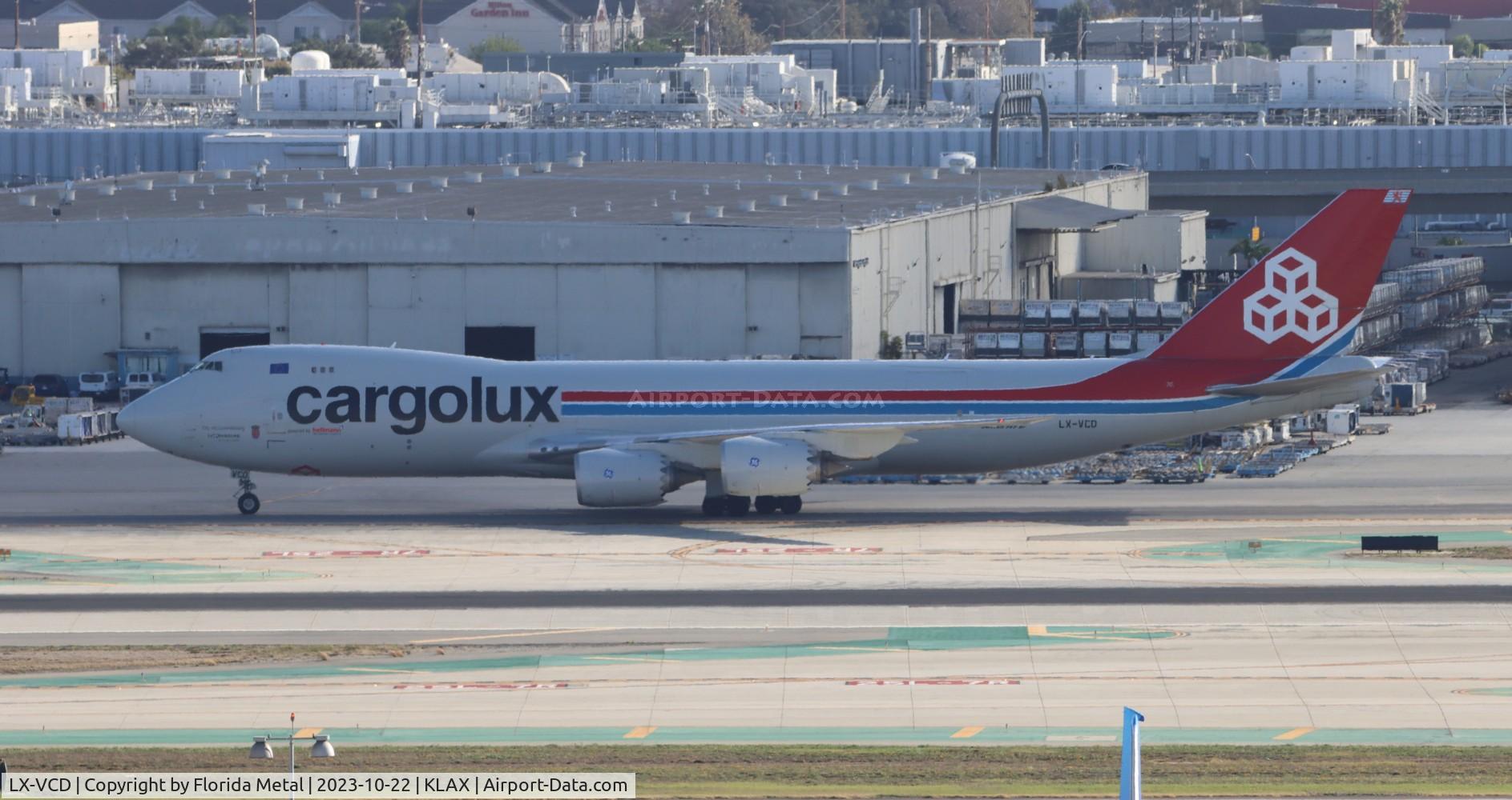 LX-VCD, 2011 Boeing 747-8R7F C/N 35809, CLX 747-8 zx ORD-LAX