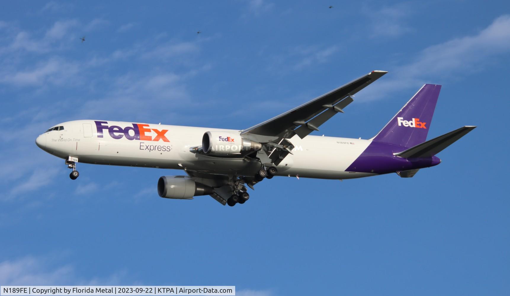 N189FE, 2020 Boeing 767-3S2ERF C/N 63120, FDX 767-300F zx MEM-TPA