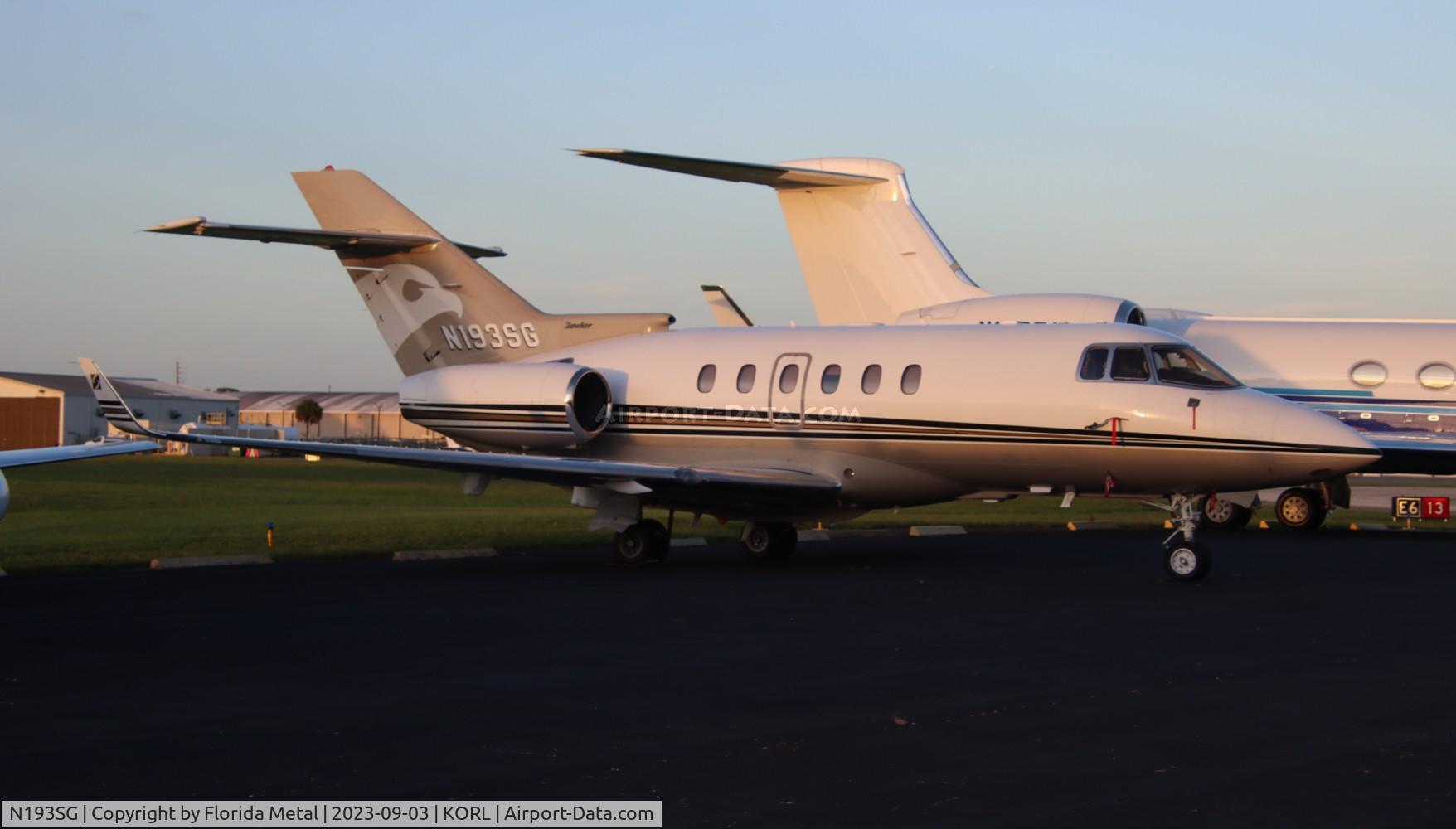 N193SG, 2003 Raytheon Hawker 800XP C/N 258627, Hawker 800 zx