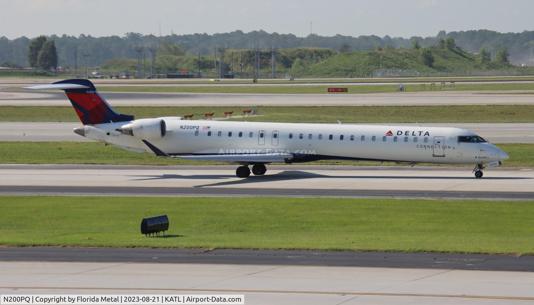 N200PQ, 2008 Bombardier CRJ-900ER (CL-600-2D24) C/N 15200, EDV/DAL CRJ9 zx ATL-TLH
