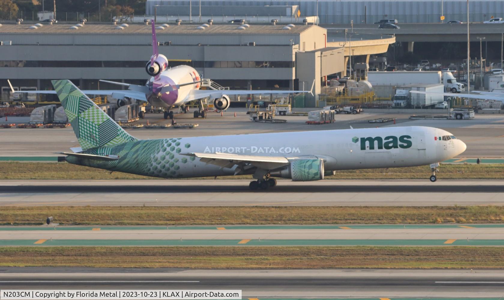 N203CM, 1991 Boeing 767-375/ER C/N 25121, MAS Air 767-300F zx NLU-LAX