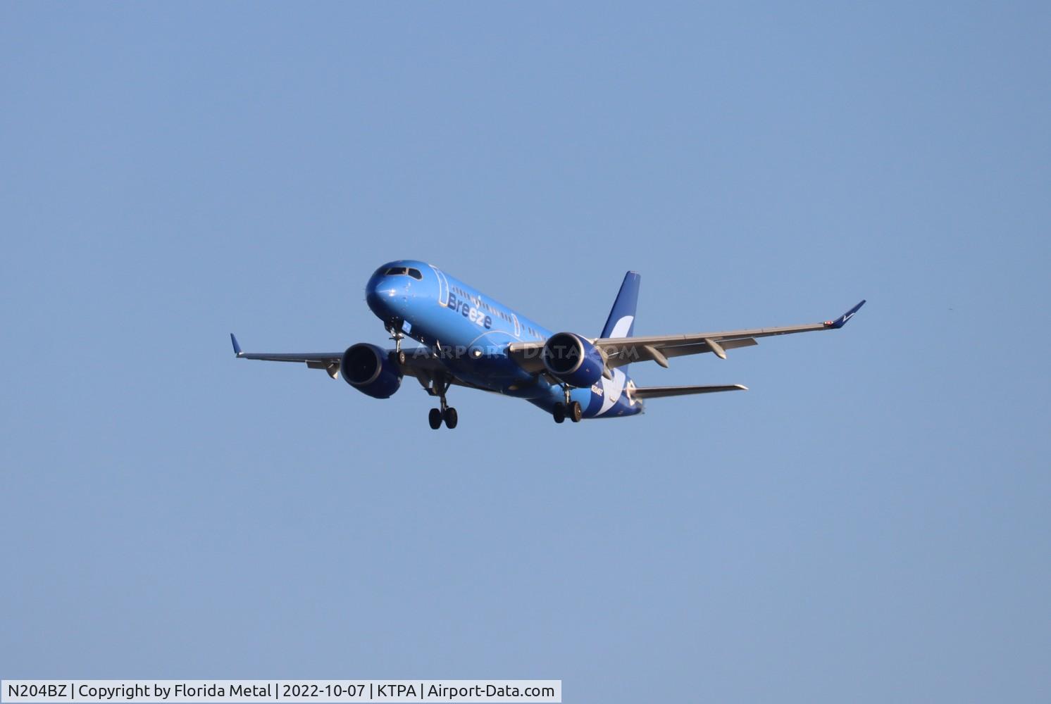 N204BZ, 2022 Airbus A220-300 C/N 55137, MXY A223 zx PVD-TPA