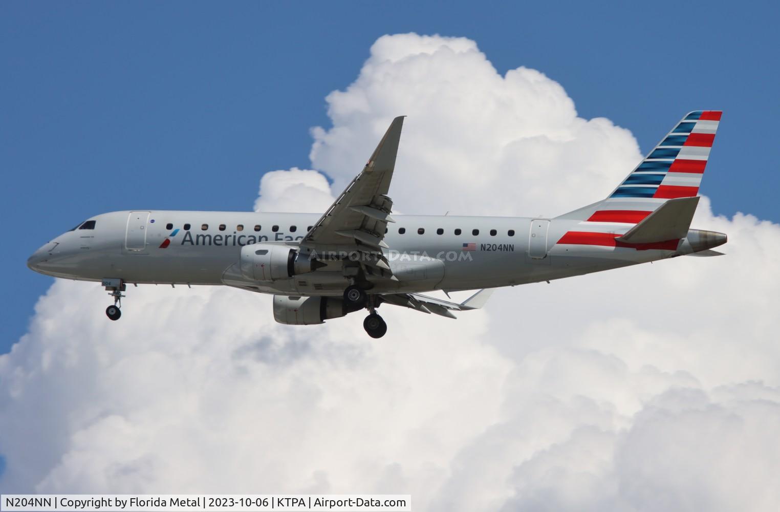 N204NN, 2015 Embraer 175LR (ERJ-170-200LR) C/N 17000477, ENY/AE E175 zx MIA-TPA