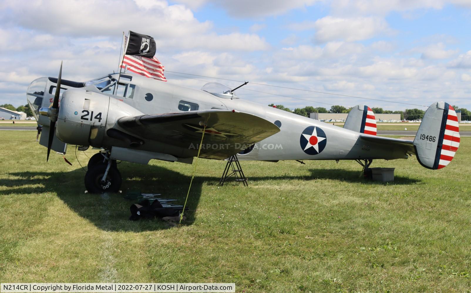 N214CR, 1958 Beech AT-11 Kansan C/N 912, AT-11 zx