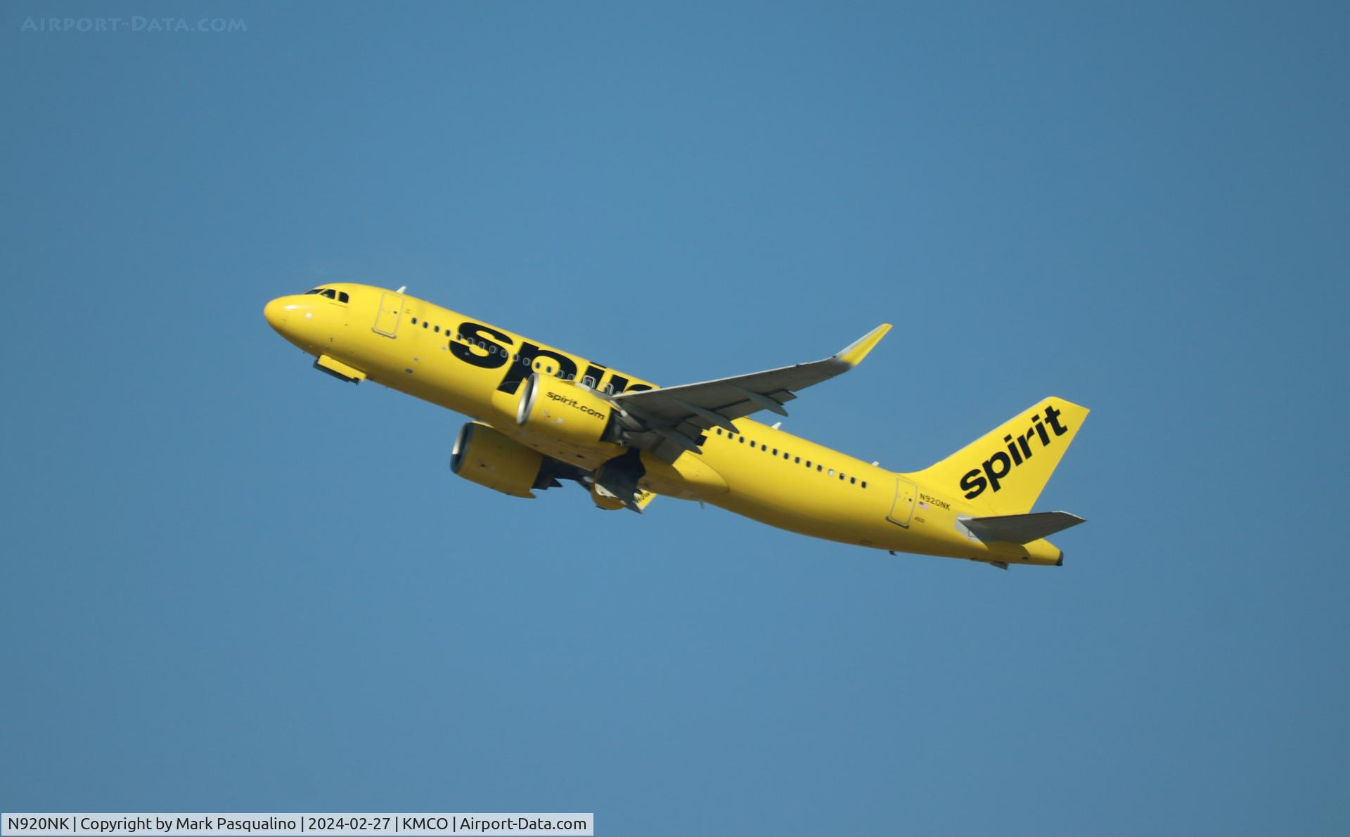 N920NK, Airbus A320-271N C/N 9273, Airbus A320-271N