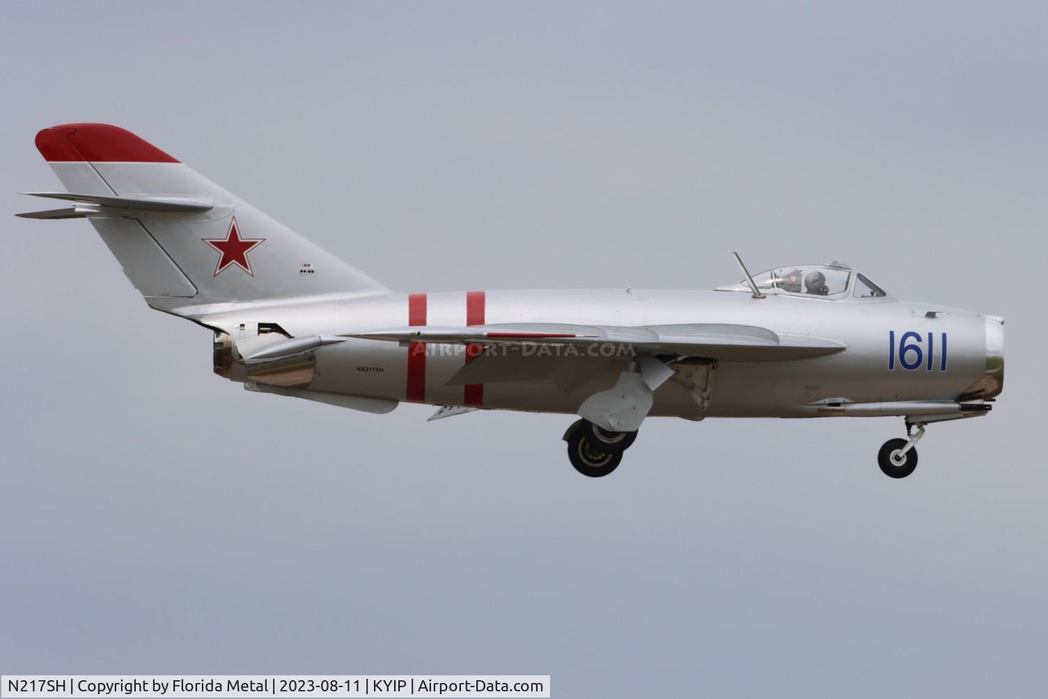 N217SH, 1959 PZL-Mielec Lim-5 (MiG-17F) C/N 1C1611, Mig-17 zx