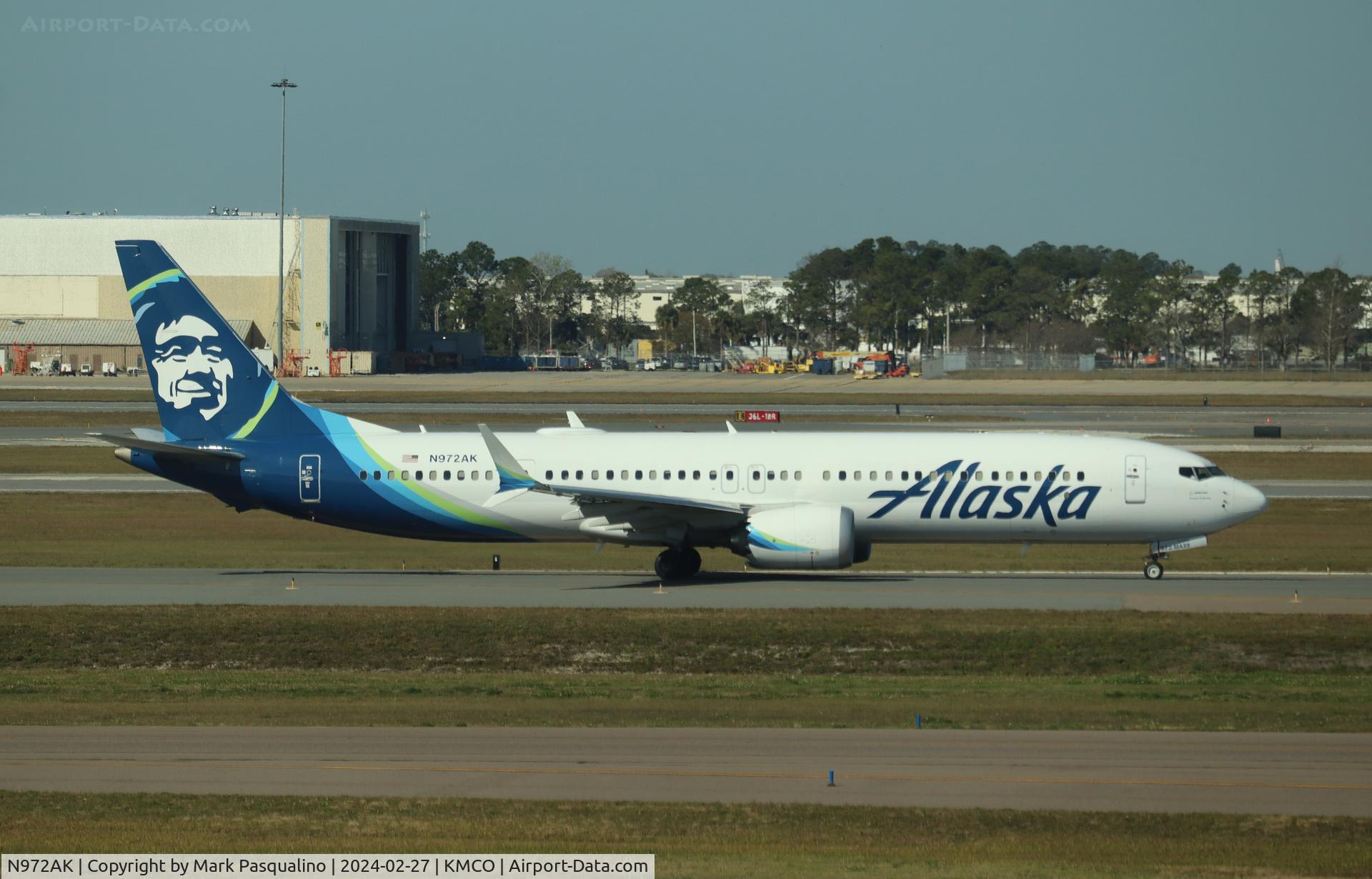 N972AK, 2019 Boeing 737-9 MAX C/N 43389, Boeing 737-9 MAX
