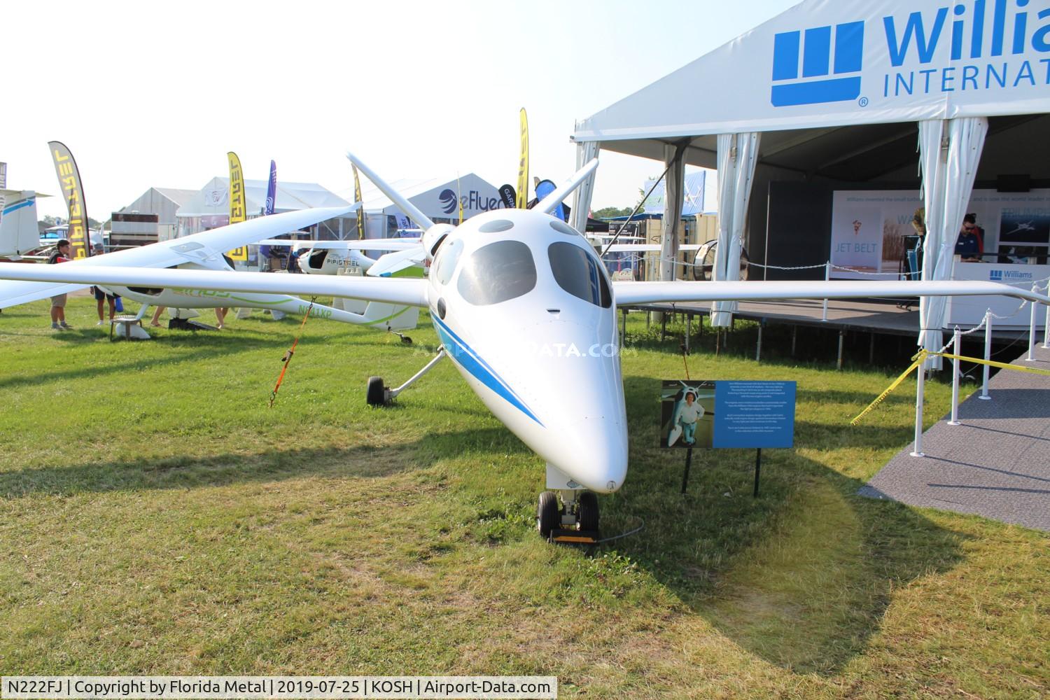 N222FJ, 1997 Scaled Composites 271 V-Jet II C/N 001, OSH 19