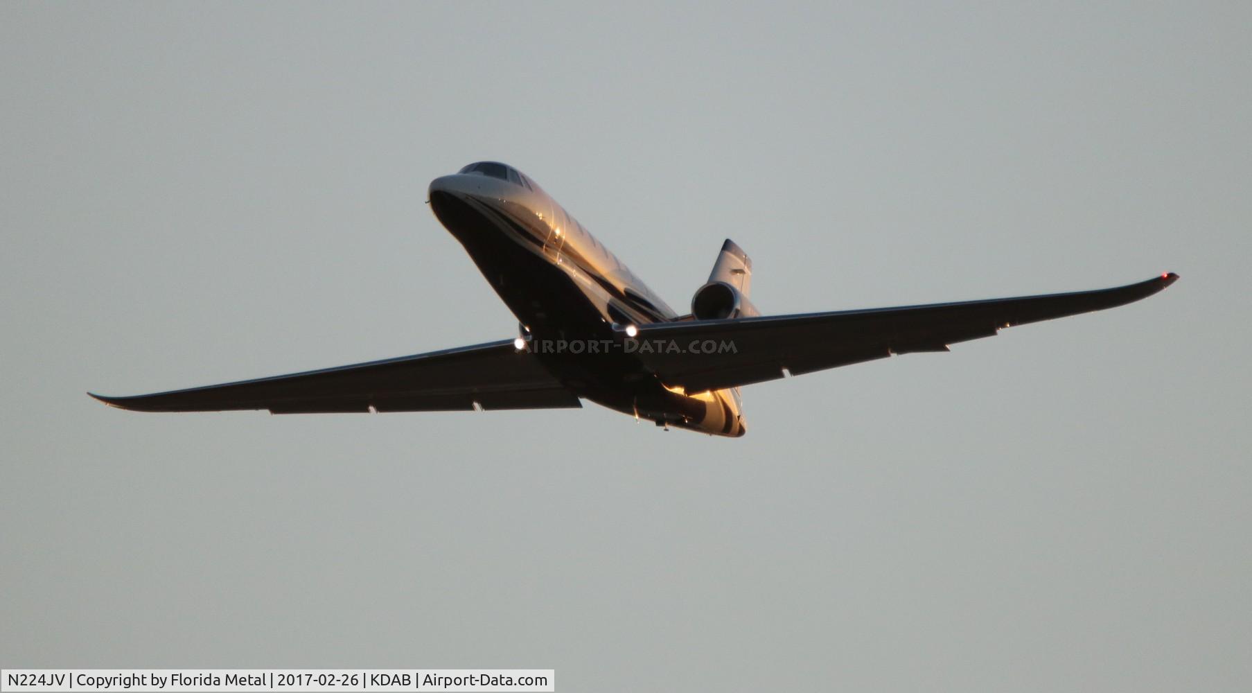 N224JV, 2015 Cessna 680 Citation Sovereign C/N 680-0541, C680+ zx