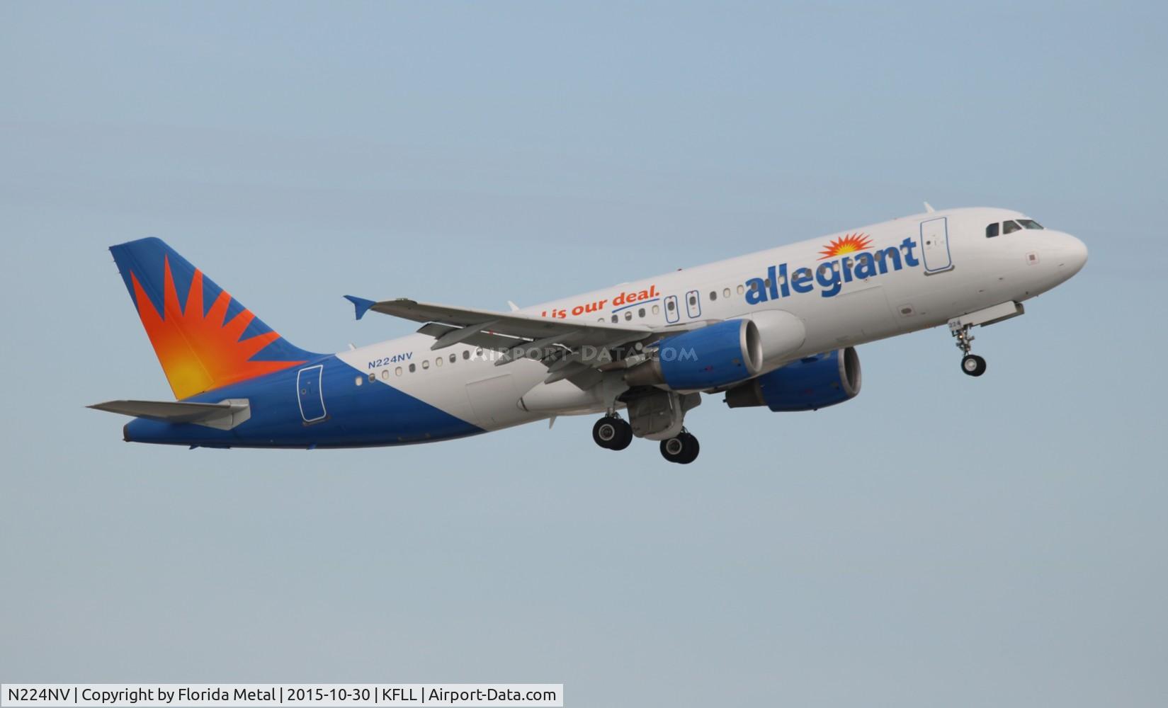 N224NV, Airbus A320-214 C/N 1694, AAY A320 zx