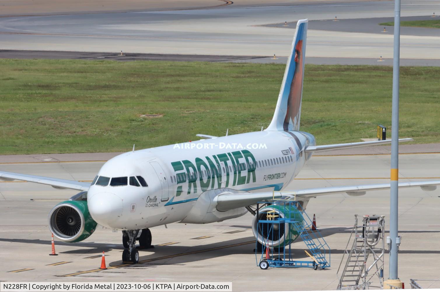 N228FR, 2013 Airbus A320-214 C/N 5526, FFT A320 Orville zx CLE-TPA