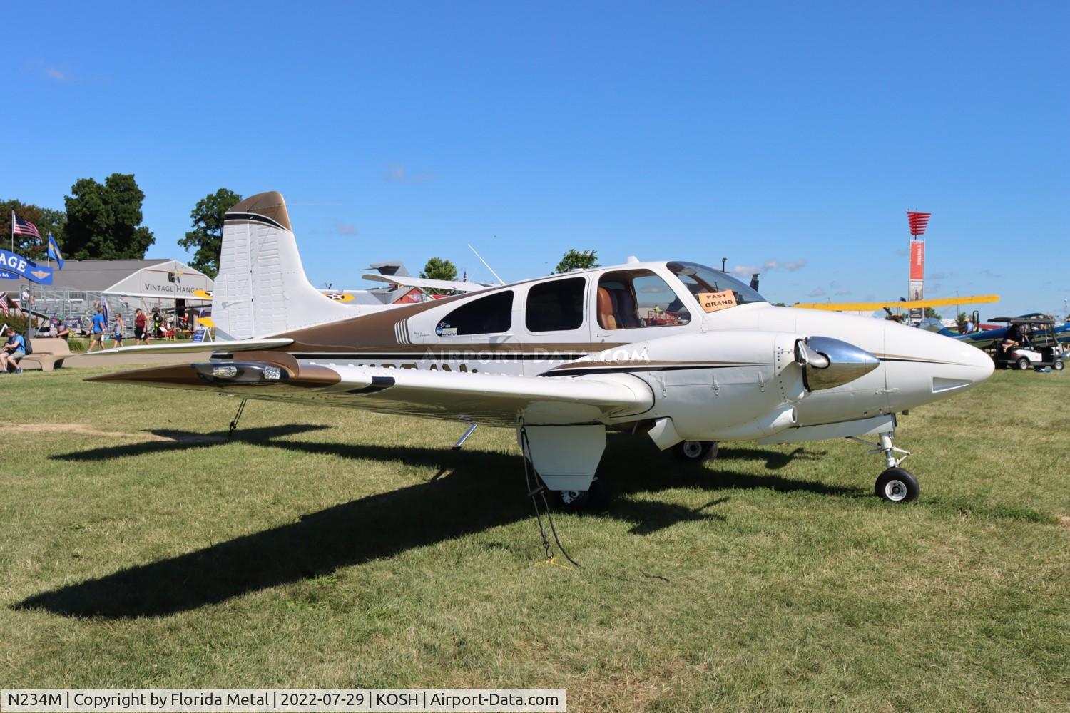 N234M, 1963 Beech D95A Travel Air C/N TD-560, Beech 95 zx
