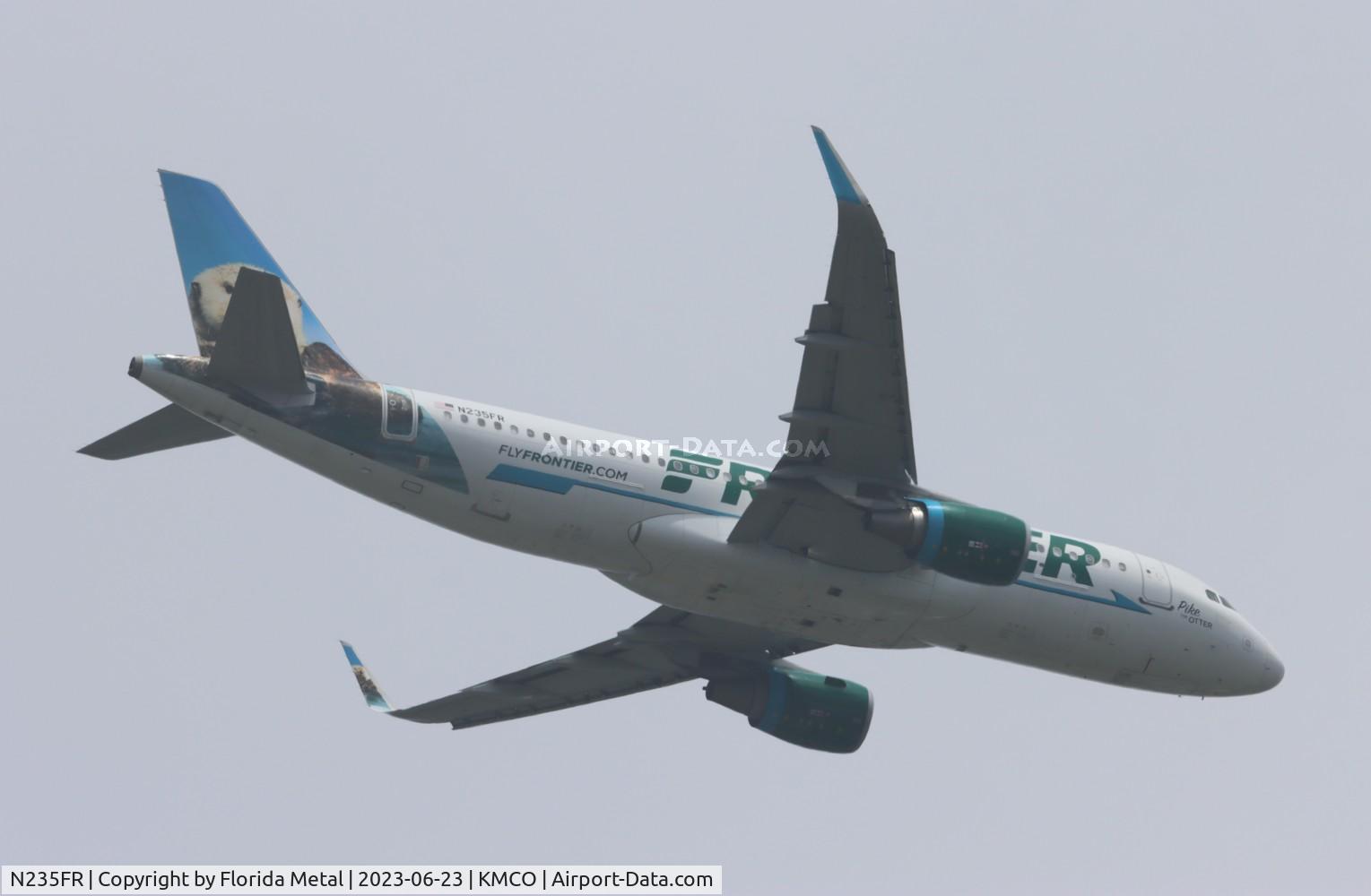 N235FR, 2016 Airbus A320-214 C/N 7272, FFT A320 Pike zx BUF-MCO