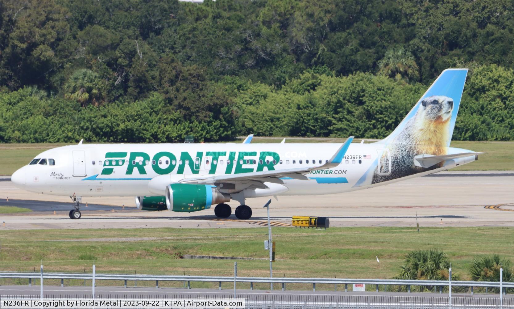 N236FR, 2016 Airbus A320-214 C/N 7389, FFT A320 Marty zx TPA-CLE