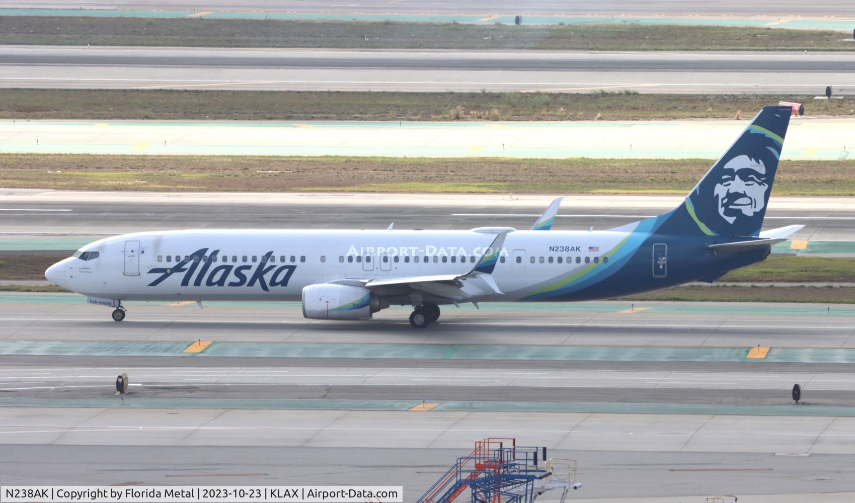 N238AK, 2016 Boeing 737-990/ER C/N 62681, ASA 739 zx LAX-GDL